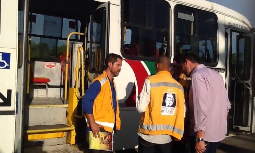 Ônibus de Resende passam por nova fiscalização